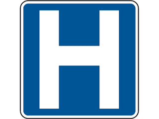Sign: Hospital