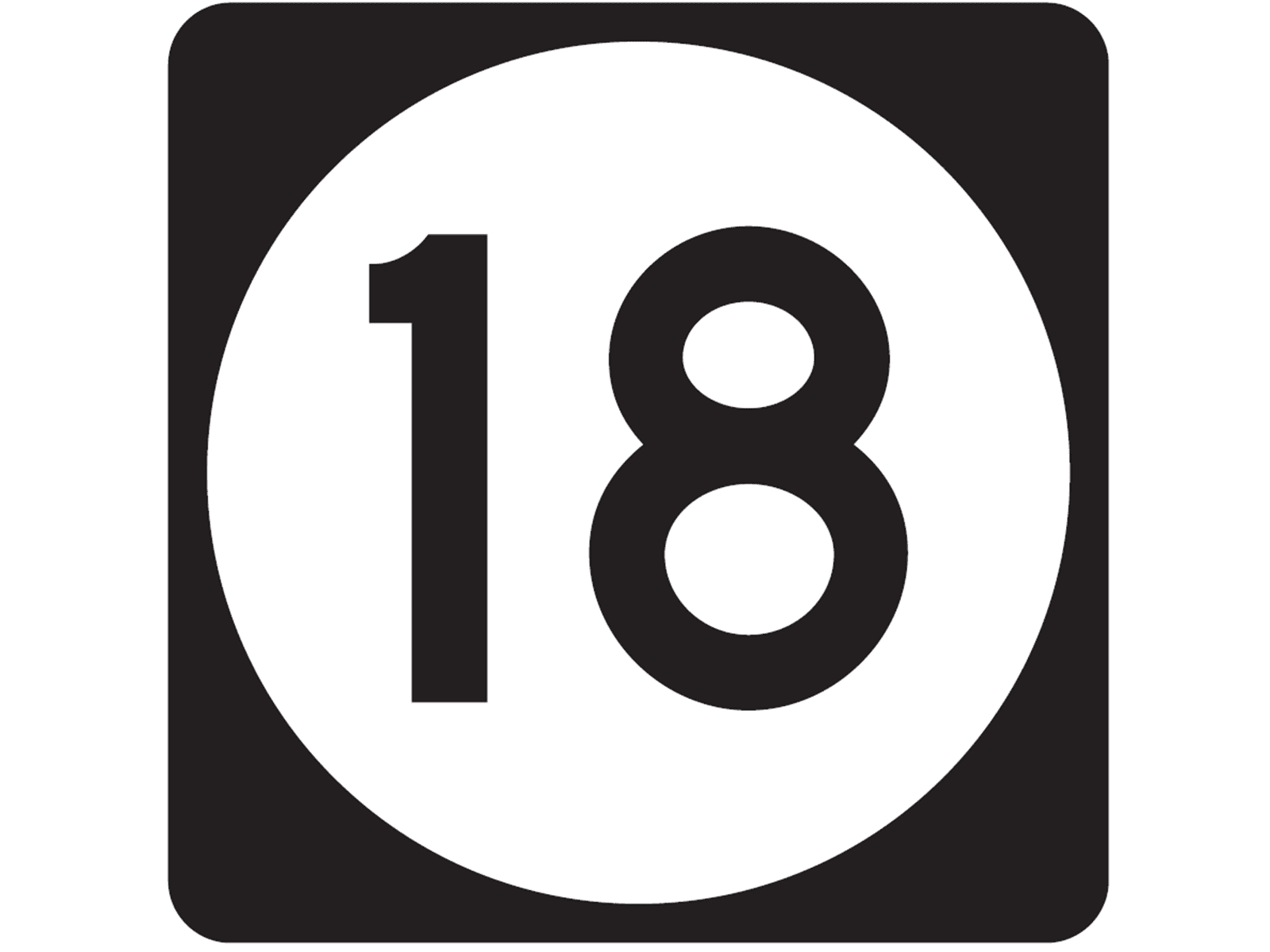 US Numbered Route M1-5 - Guide Signs: Route Signs