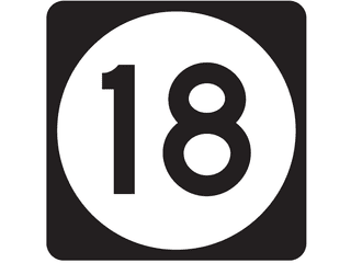 Sign: US Numbered Route