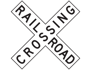 Sign: Railroad Crossbuck