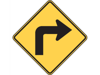 Sign: Right Turn