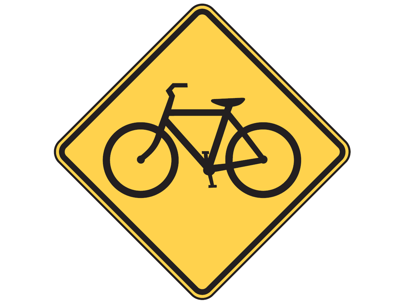 Bicycle Crossing W11-1 - W11: Bicycles