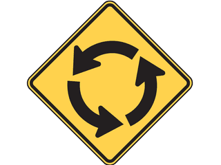 Sign: Roundabout