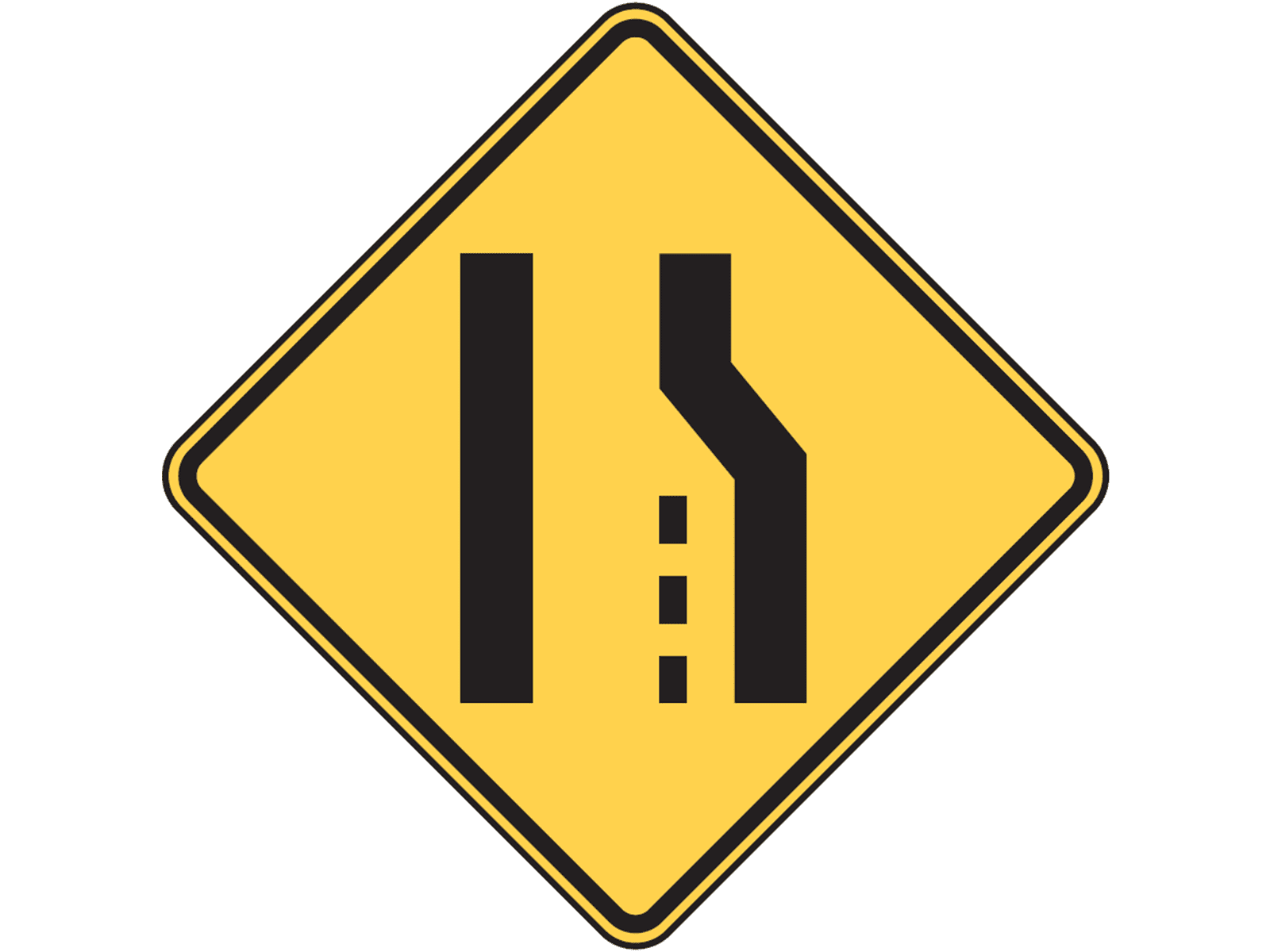 Lane Reduction W4-2 - W4: Lanes and Merges