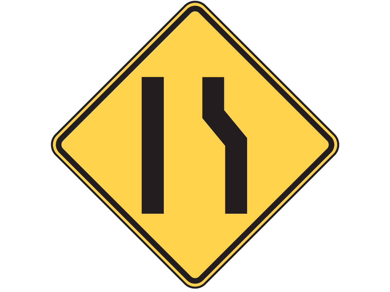 Reduction of Lanes. W4-2a - W4: Lanes and Merges