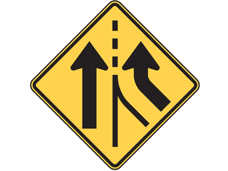 Sign: Added Lane